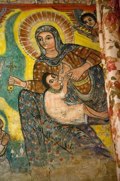 Narga Selassie Christian Church, Island of Dek, Lake Tana, Gondar Region, Ethiopia, Africa by Unknown